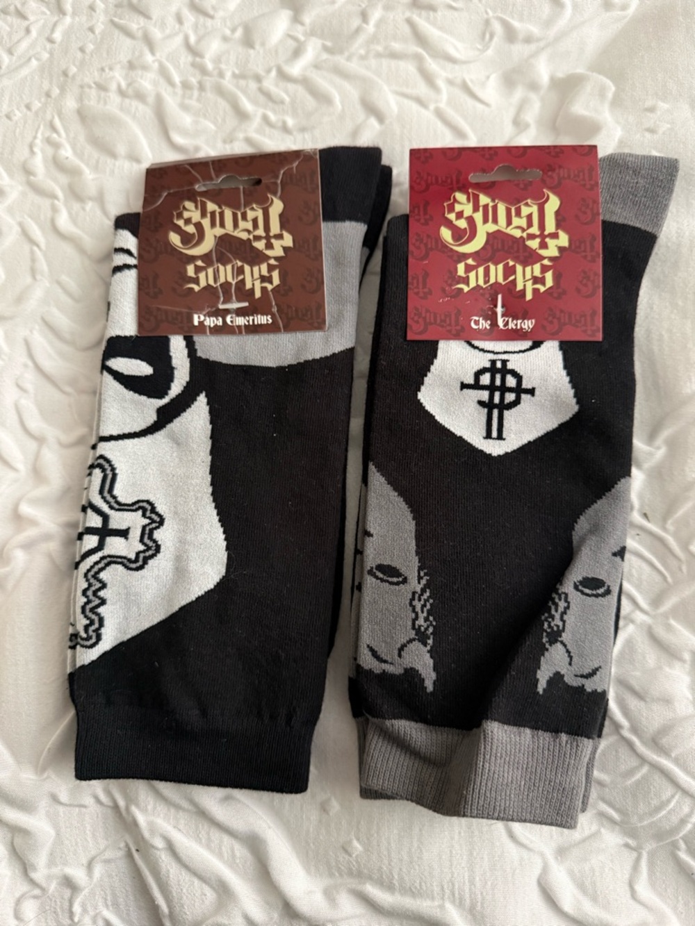Ghost Crew Socks - The Clergy, Papa Emeritus & A Nameless Ghoul